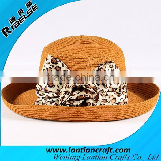 summer lady fashion paper straw hat