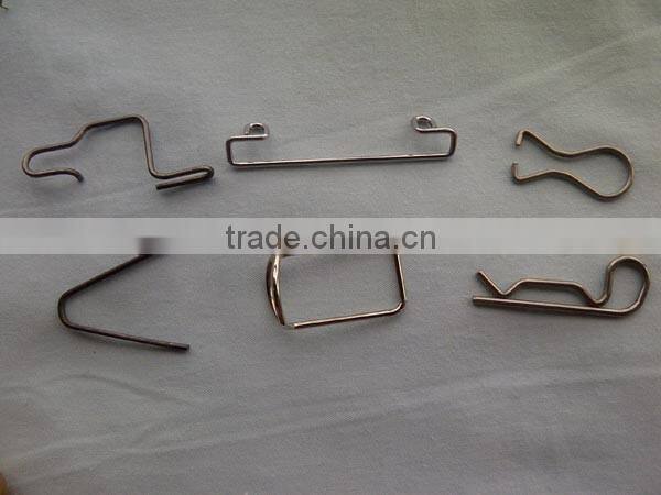 Galvanized spring clip