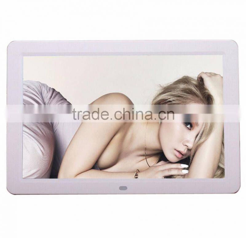 Cheap price 12 inch internal battery digital photo/foto/image frame for promotion