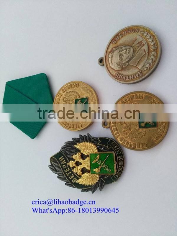 Antique Imitation Style and Medal Product Type Finisher Medal Russia