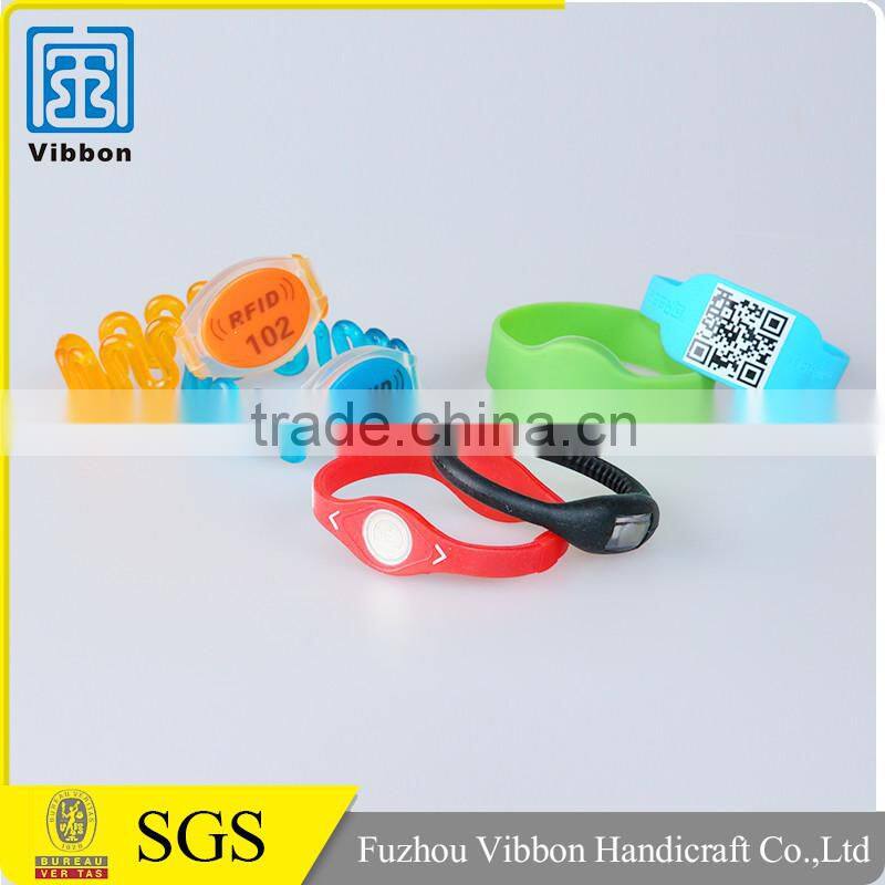 New model pvc watch band rfid wristband