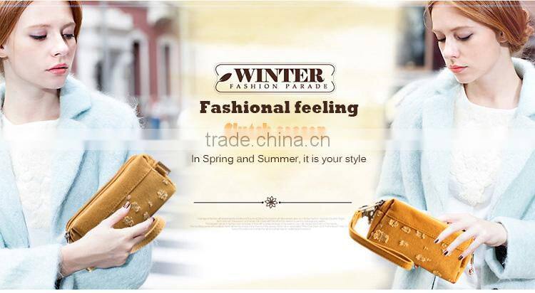 Vintage 16OZ Canvas Wallet Handbag With Outside Wallet Women for Woman Wallet Packet Money and Iphone Bag