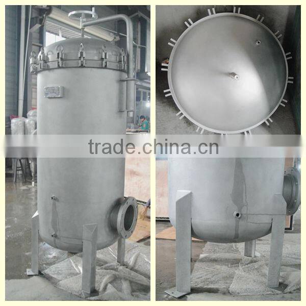stainless steel water treatment bag filters housing made in China