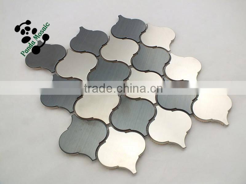 SMT02 Living room wall mosaic Mosaic tile inlay 304 stainless steel mosaics