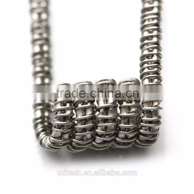 UD Staggered fuse clapton coil/Staple staggered fuse clapton coil premade coil