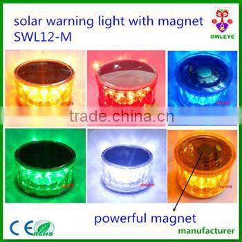 solar traffic accident warning light/car led accident warning light