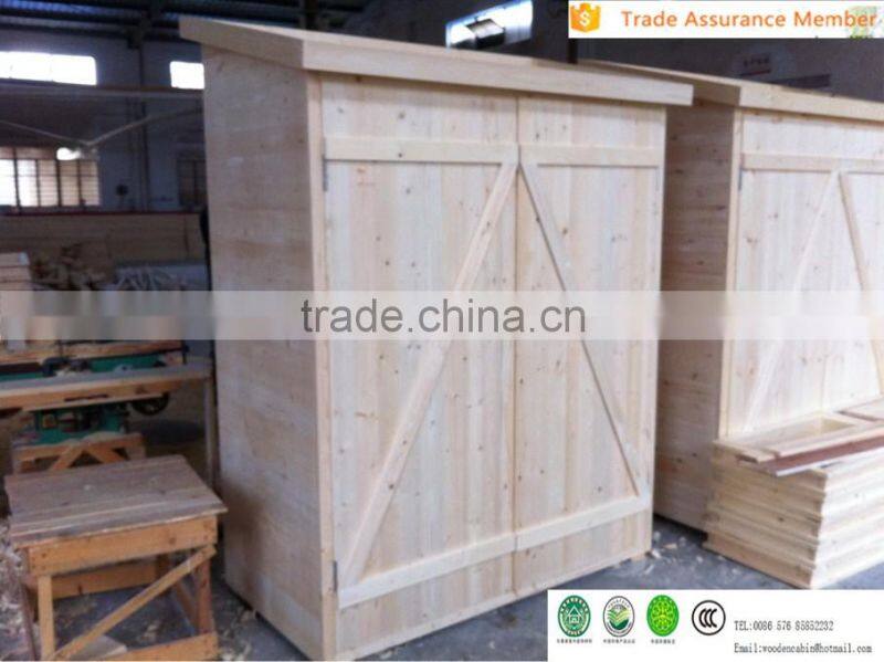 Chinese storage wooden garden shed