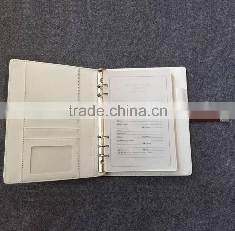 Hardcover Style and 96sheets Inner Pages USB notebook