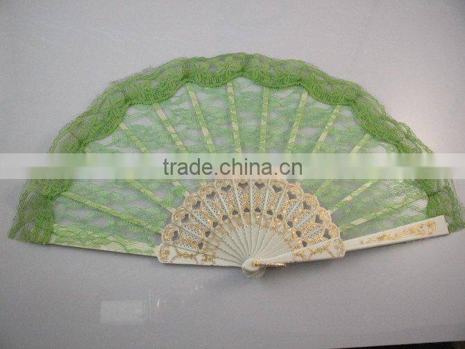 Spanish hand fan folding hand fan lace hand fan