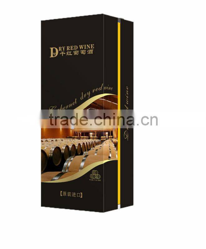 Book shaped box for wine