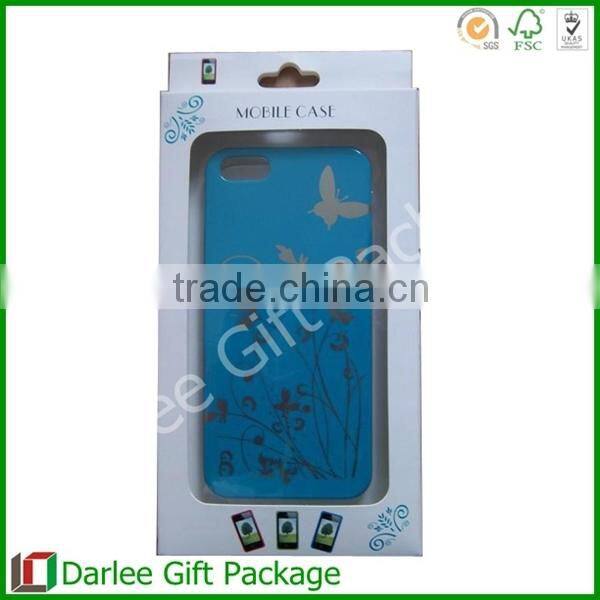 Printing packaging paper earphone box hot sale paper printed heardphone box design paper packaging box for electronic products