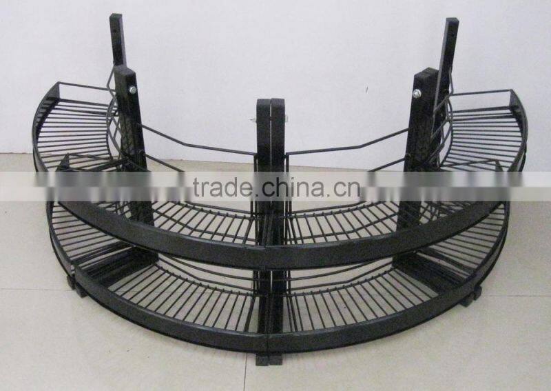 Multi-purpose counter top wallet PDQ counter display compartment wire wallet display