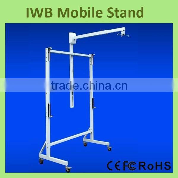 interactive whiteboard brackets Height adjustable interactive whiteboard mobile stand
