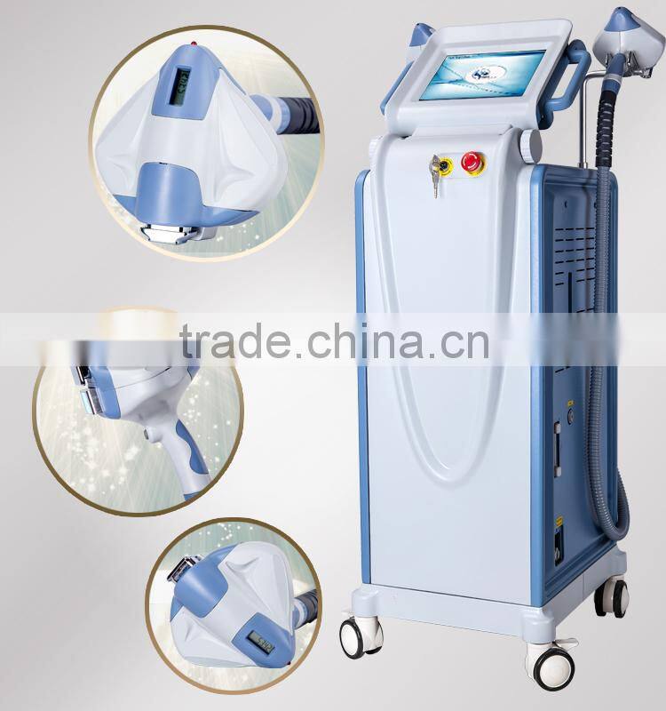 CE Approval good quality 4handles ipl shr epilator pulsed light