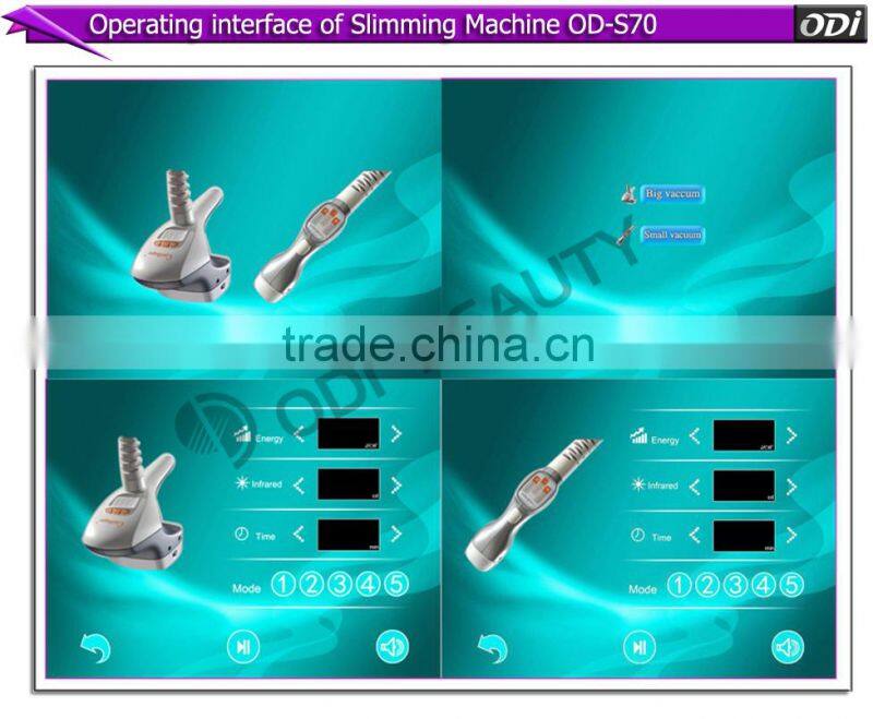 Quick fat reduce! Cellulite massage roller facial vacuum suction machine
