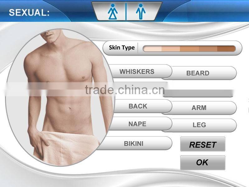 Beauty salon use portable diode hair removal machine with CE approved
