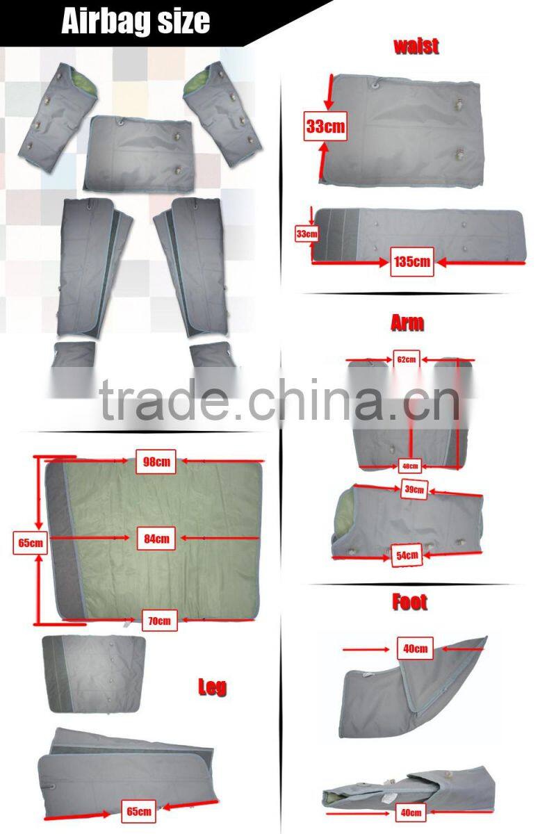 high quality Pressotherapy Air pressure Equipmentwitn ce