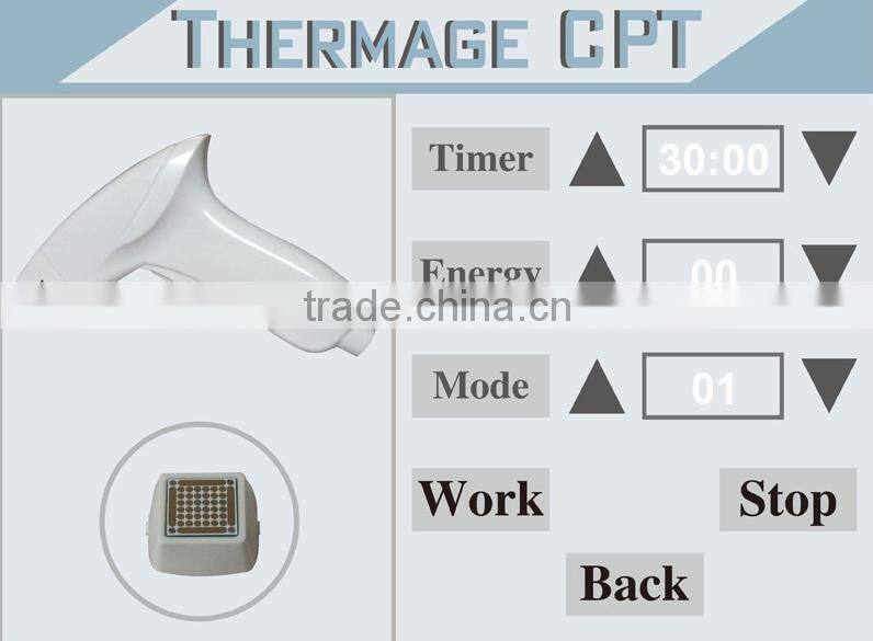Table Facial Fractional rf skin tightening machine, radio frequency with cheaper price -F-TJ03