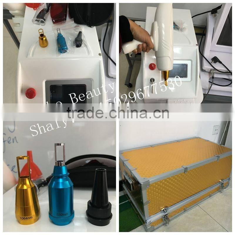 Taibo 1064 nm 532nm mini nd yag laser tattoo removal machine alibaba italiano sale
