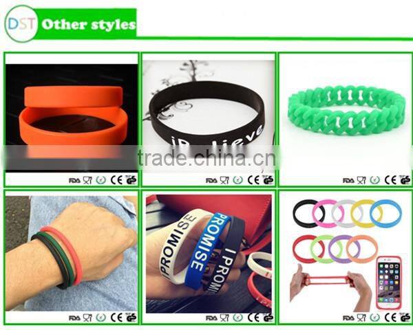 Professional Custom Bulk Silicone Wristband