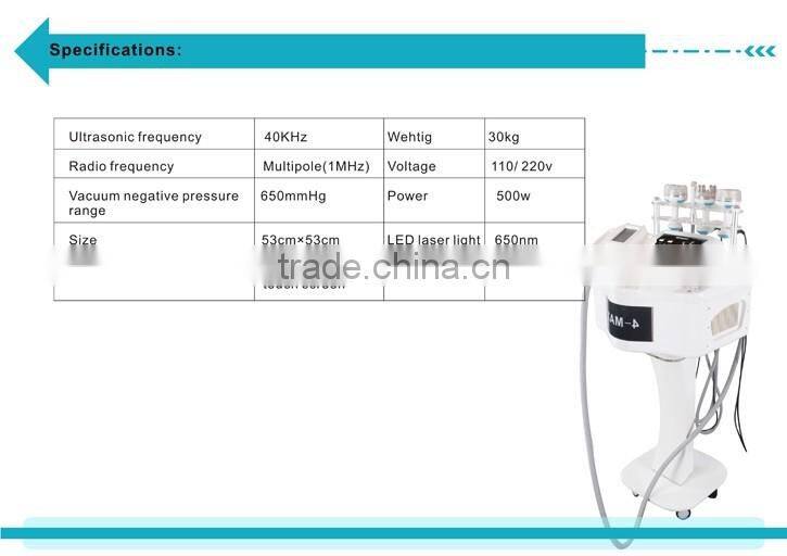 vacuum cavitation RF body shaping machine V100 promotion price on sale for distributors