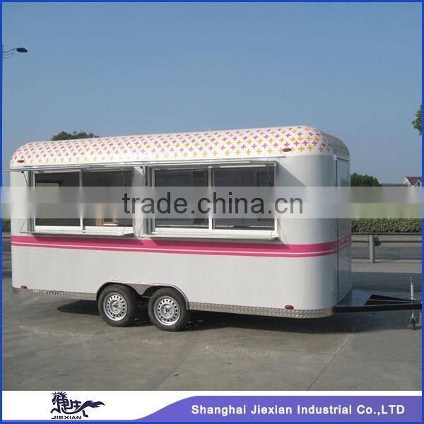 2015 Top quality mobile food truck/mobile fast food truck/mobile catering food trasiler