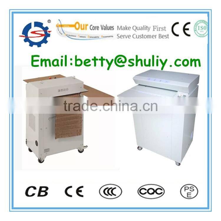 Low price of Carton shredder machine with high efficiency 0086 18203652053