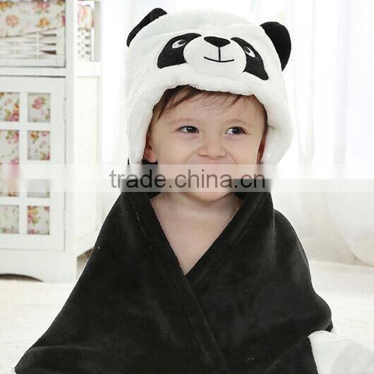 Leopar Frette d animal printed bathrobe for kids