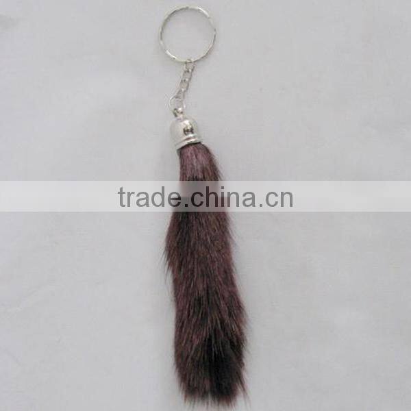 mini size plush panda keychain