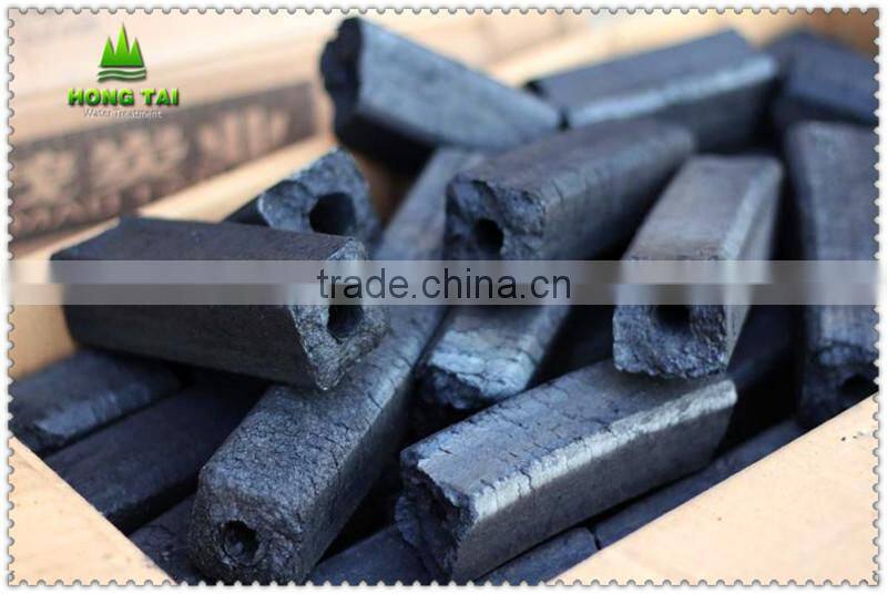 Low ash and moisture charcoal for BBQ/cooking