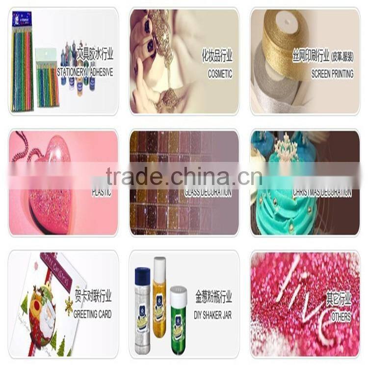 Wholesale fine PET glitter flakes for plastic