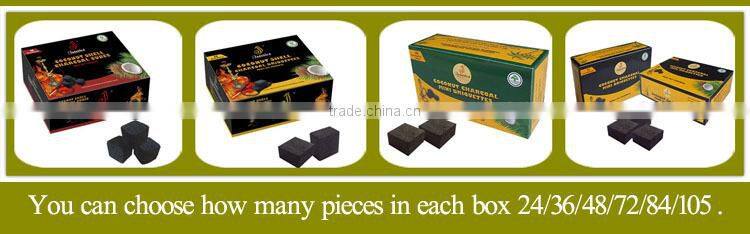 tablets with hole pure coco shisha chartcoal top quality coconut coal