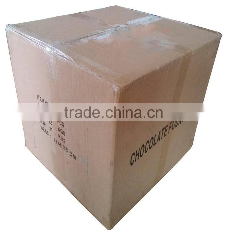 Electric home chocolate fountain