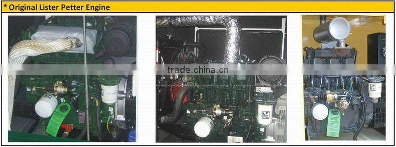 Top Seller!!! High Performance 11KW Lister Petter Diesel Generator