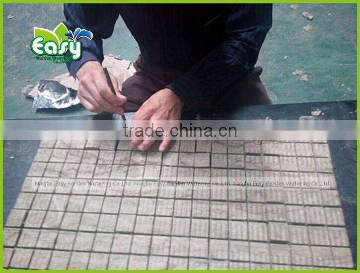 20cm Starter Plugs Cubes - rockwool hydroponic grow media. Propagation Cloning Rockwool Cubes