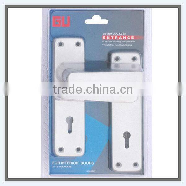 Aluminum anodize mortise lock
