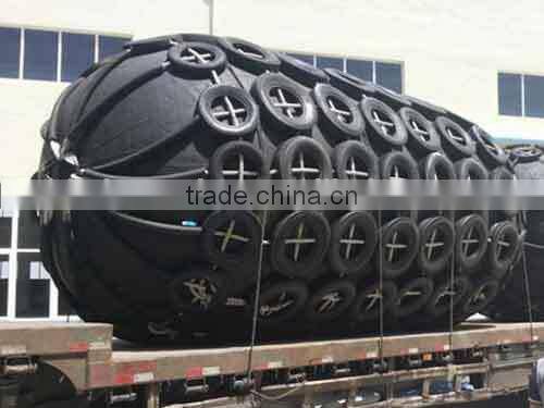 Marine pneumatic rubber fenders