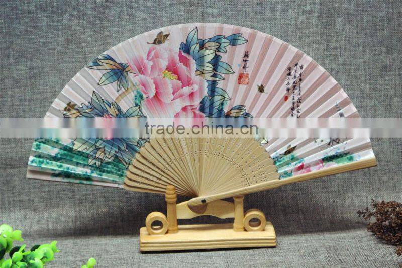 Chinese bamboo hand fan wholesale for business gift