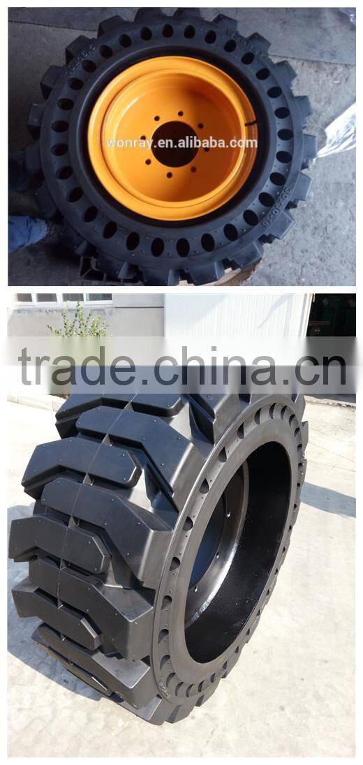 16 inch solid rubber tires 4.00-8/3.00/3.75 for traliers for long warranty