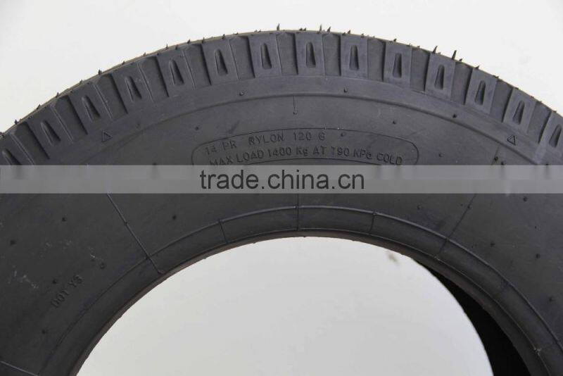 DOT MK USA Market whole tubeless tyre for USA market 8-14.5 bias trailer tyre Mobile Home tire