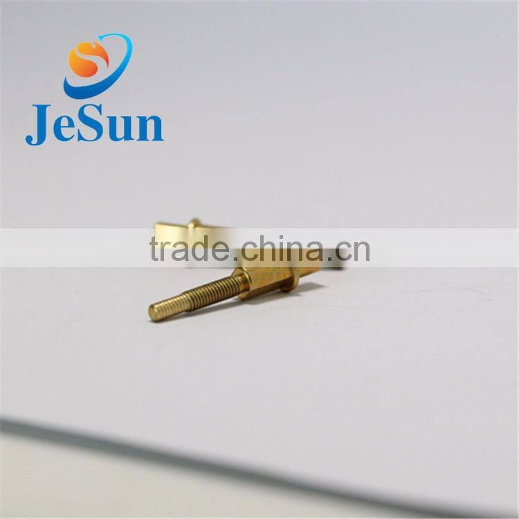Manufacturing brass parts,special machine parts with a small hole