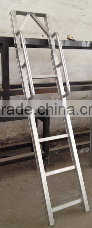 Aluminum alloy foldable stepladders for engineering vechile