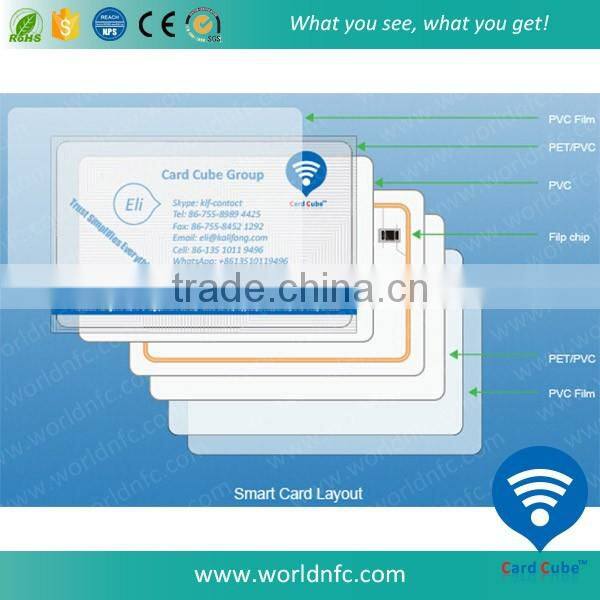 OEM Hologram Sticker Security ID Card with CMYK printing