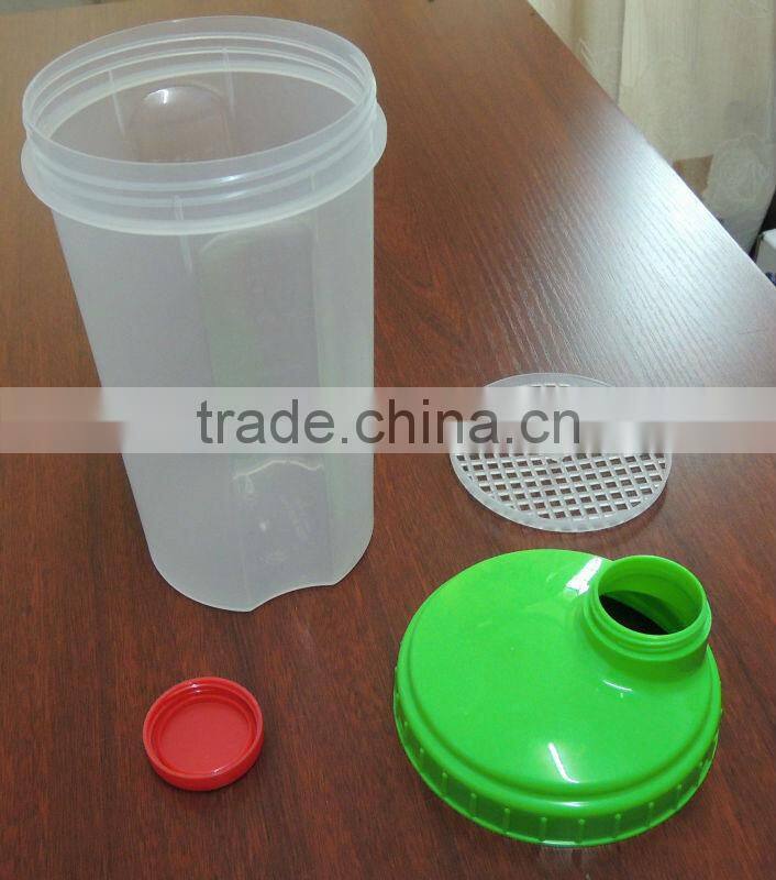 wholesale protein shaker bottle available for printing custom logo