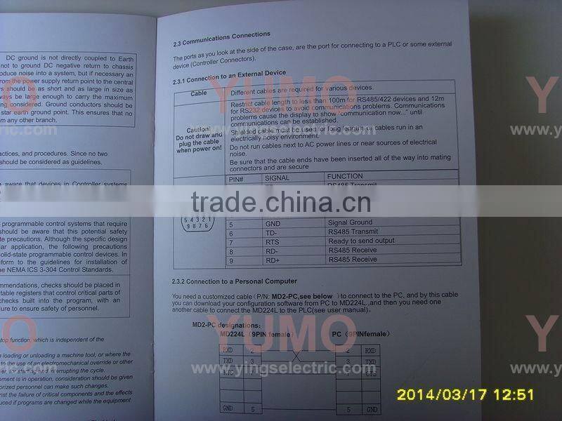 MD224L Kinco HMI Human Machine Interface
