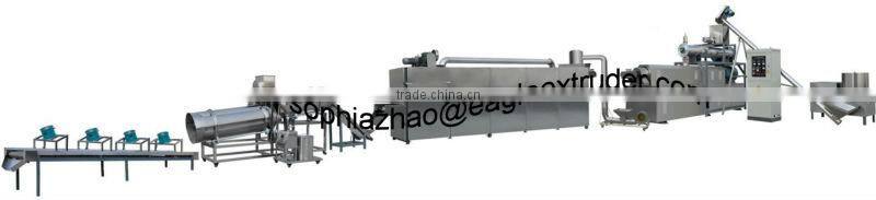 Twin screw dog food extruder machine/Dog feed making machinery