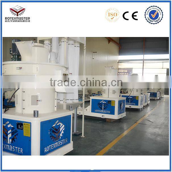 1-1.5 ton per hour wood sawdust pellet machine / wood pellet machine production line
