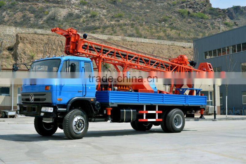 Professional GSD water well rotary drilling machine with power head