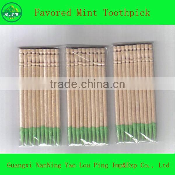 Cello wrapped bamboo toothpicks