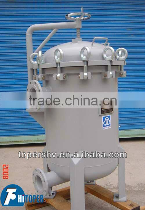 High quality water filter portable Single bag filter equipment with the high mesh filter bag